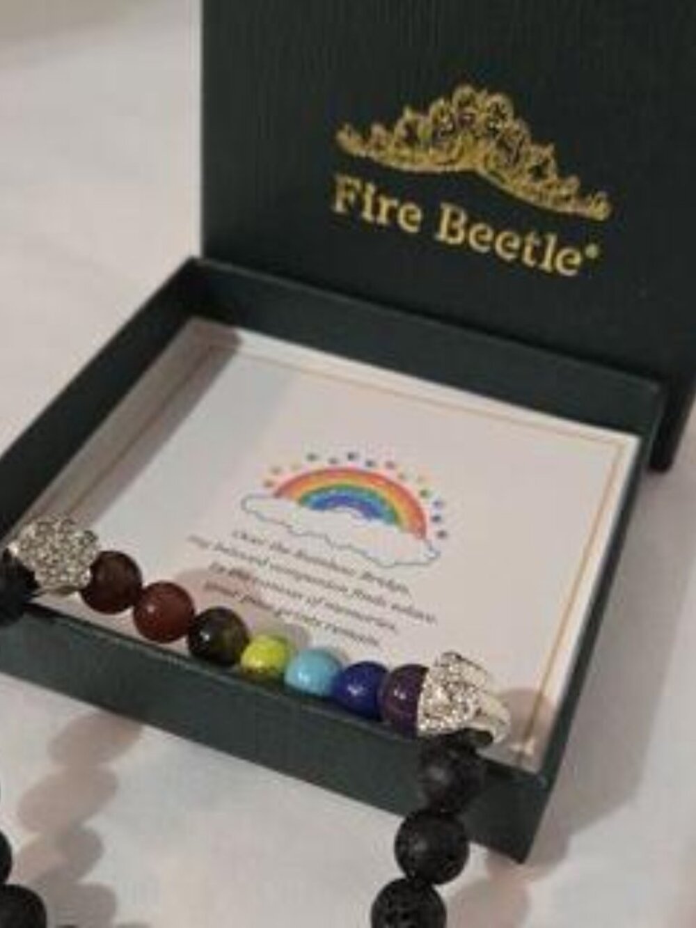 Rainbow Bridge Bracelet from Fire Beetle NWT